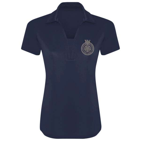 Coal Harbour Navy Ladies Sport Shirt  Thumbnail