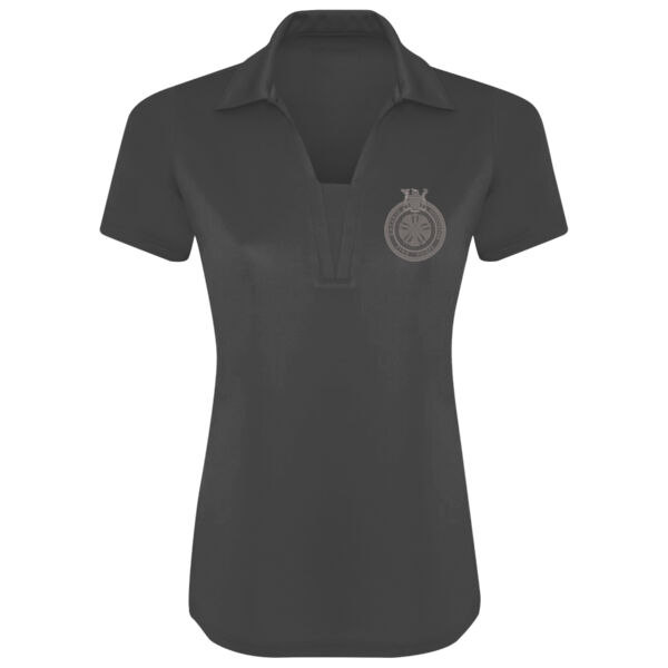 Coal Harbour Grey Ladies Sport Shirt Thumbnail